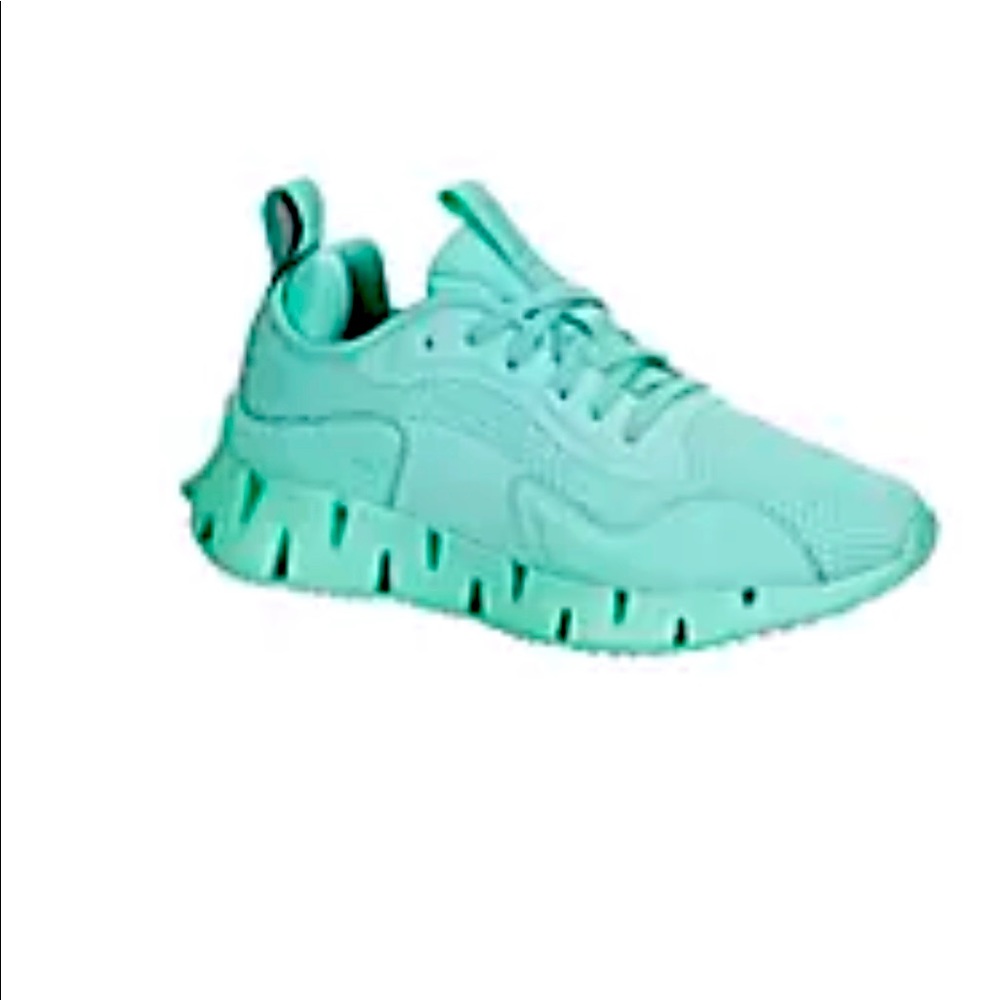 Mint green Reebok Zig Dynamica